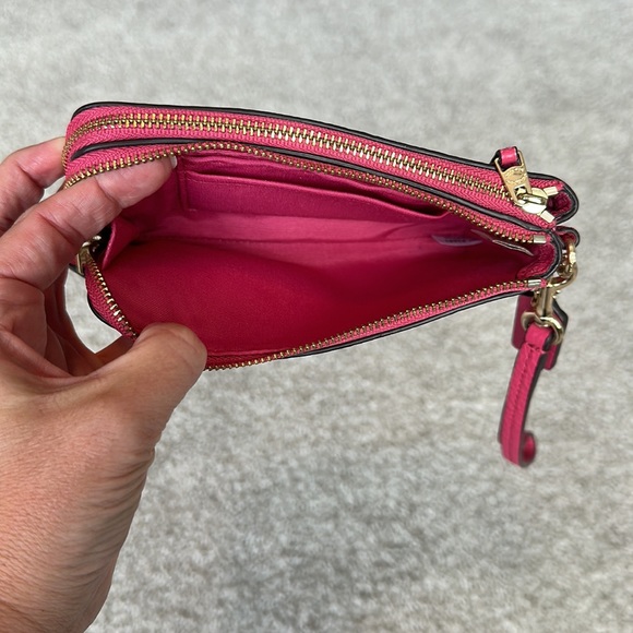 COACH Leather Wristlet - Picture 3 of 5